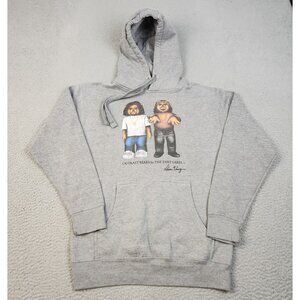 The Dirt Label TDL Outcast Bears Hoodie Men's Medium Gray USA Made Sweatshirt